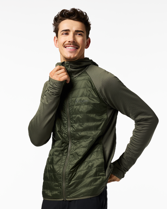 Capa Hybrid Insulated Hooded Jacket - Men's - Fatigue - US 2564