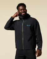 Cielo Rain Jacket - Men's - All Black - US 3132
