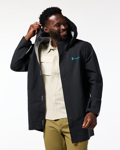 Cielo Rain Parka - Men's - Cotopaxi Black - US 1454