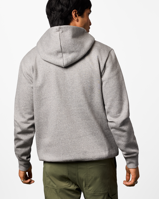 Llama Patch Pullover Hoodie - Men's - Heather Grey - US 8302