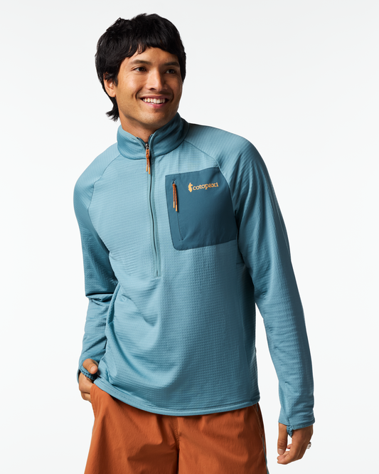 Otero Fleece Half-Zip Pullover - Men's - Everglade - US 6198