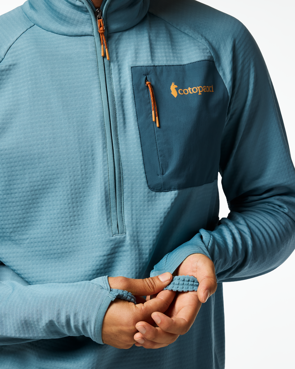 Otero Fleece Half-Zip Pullover - Men's - Everglade - US 6198