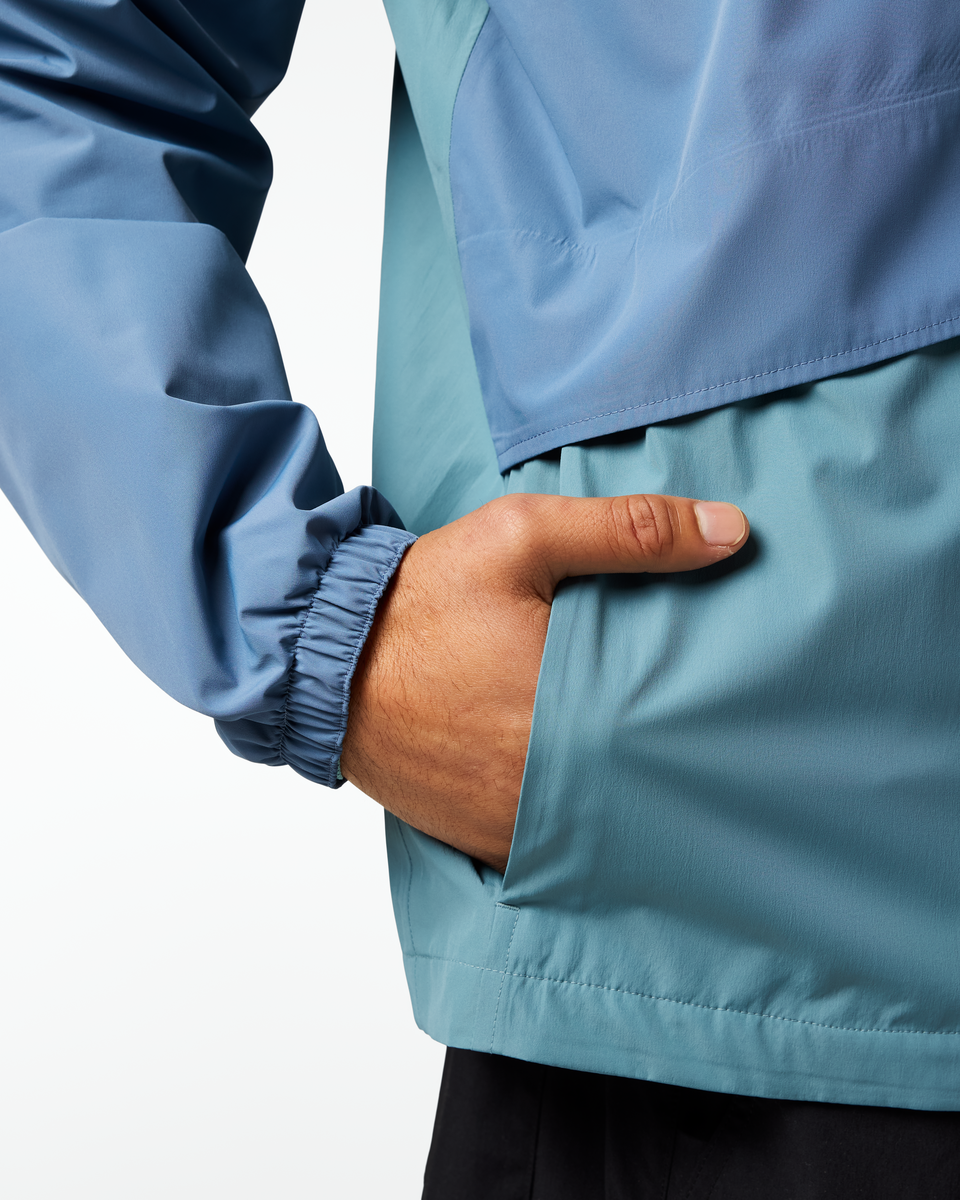 Rayu Rain Jacket - Men's - Steel Blue/Everglade - US 3111