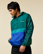 Teca Half-Zip Windbreaker - Men's - Eat More Veggies - US 0874