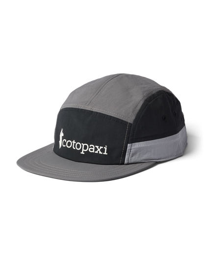 Cotopaxi Tech 5-Panel Hat - Black/Cinder - US 9507