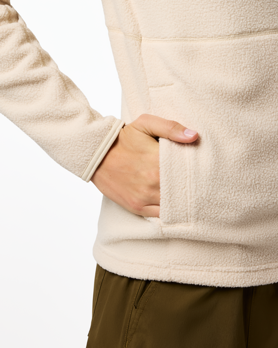 Abrazo Fleece Full-Zip Jacket - Women's - Khaki/Cream - US 1126