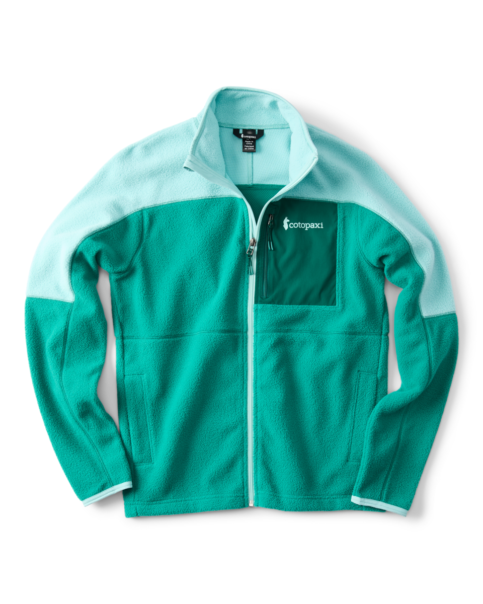 Abrazo Fleece Full-Zip Jacket - Women's - Tide Pool/Malachite - US 4335