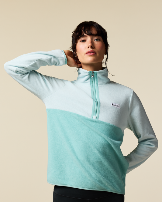 Amado Fleece Pullover - Women's - Surf/Tide Pool - US 1915