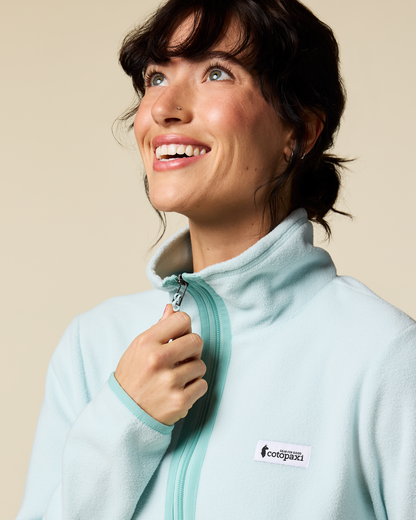 Amado Fleece Pullover - Women's - Surf/Tide Pool - US 1915