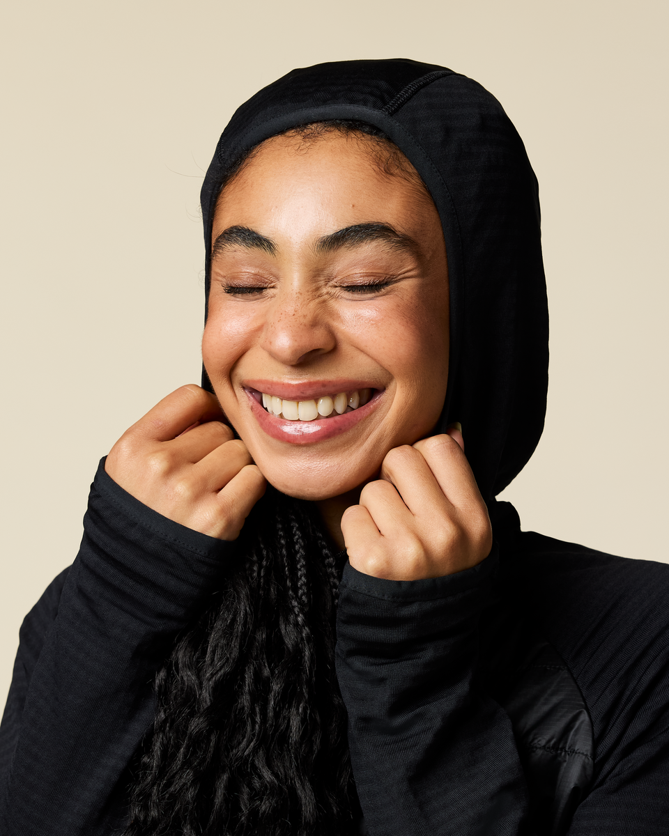 Capa Hybrid Insulated Hooded Jacket - Women's - Cotopaxi Black - US 9461