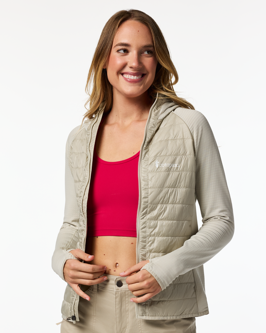 Capa Hybrid Insulated Hooded Jacket - Women's - Mineral - US 3437