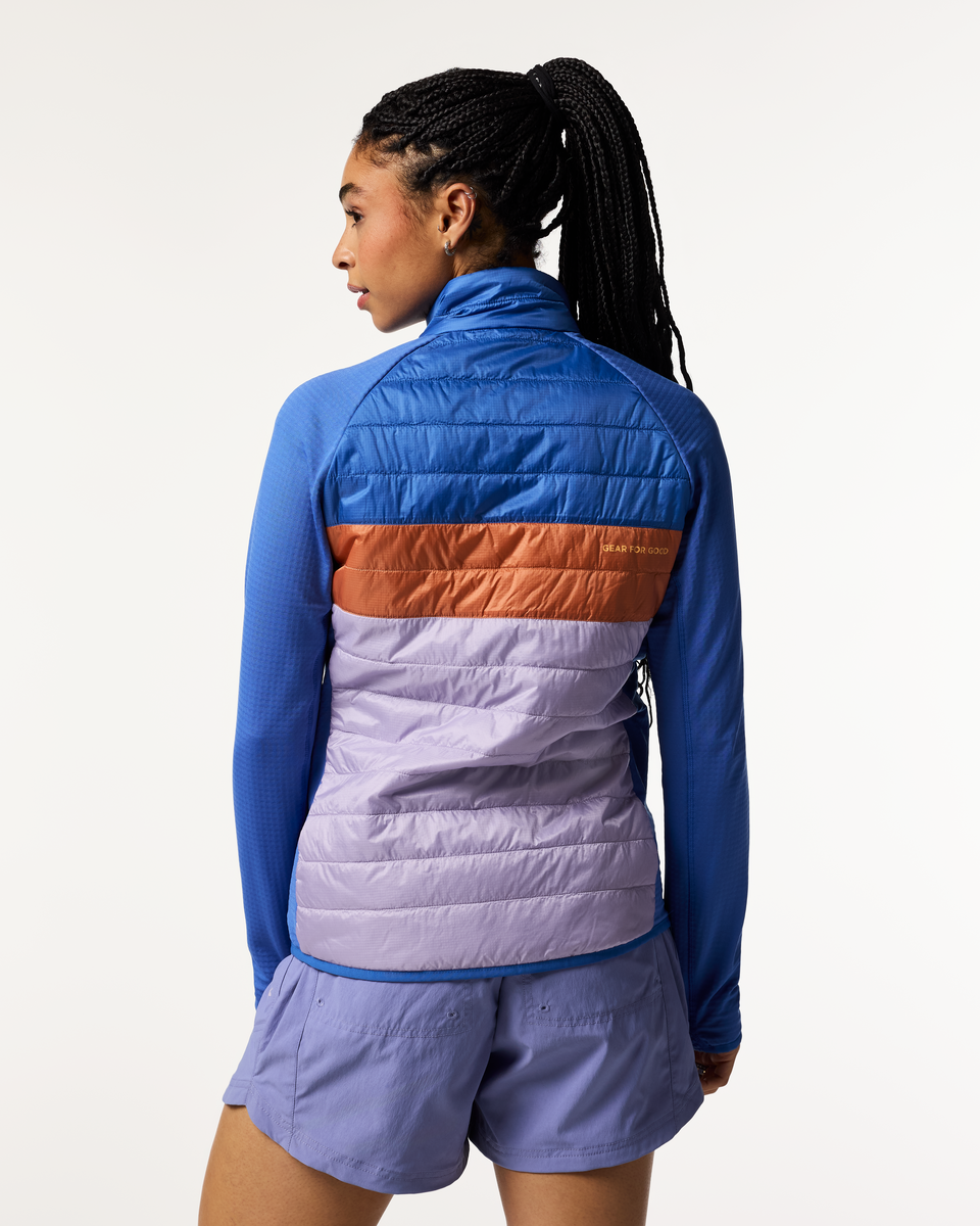 Capa Hybrid Insulated Jacket - Women's - Azure/Moonbeam - US 4462