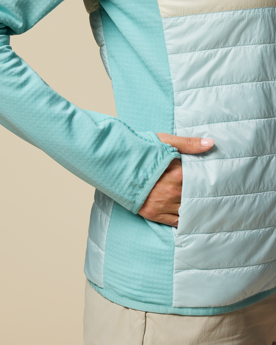 Capa Hybrid Insulated Jacket - Women's - Tide Pool/Surf - US 1720
