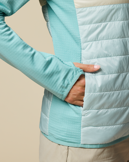 Capa Hybrid Insulated Jacket - Women's - Tide Pool/Surf - US 1720