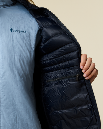 Fuego Down Jacket - Women's - Carbon Stripes - US 1838