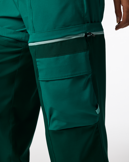 Losdos Zip-Off Pant - Women's - Malachite/Kale - US 0337