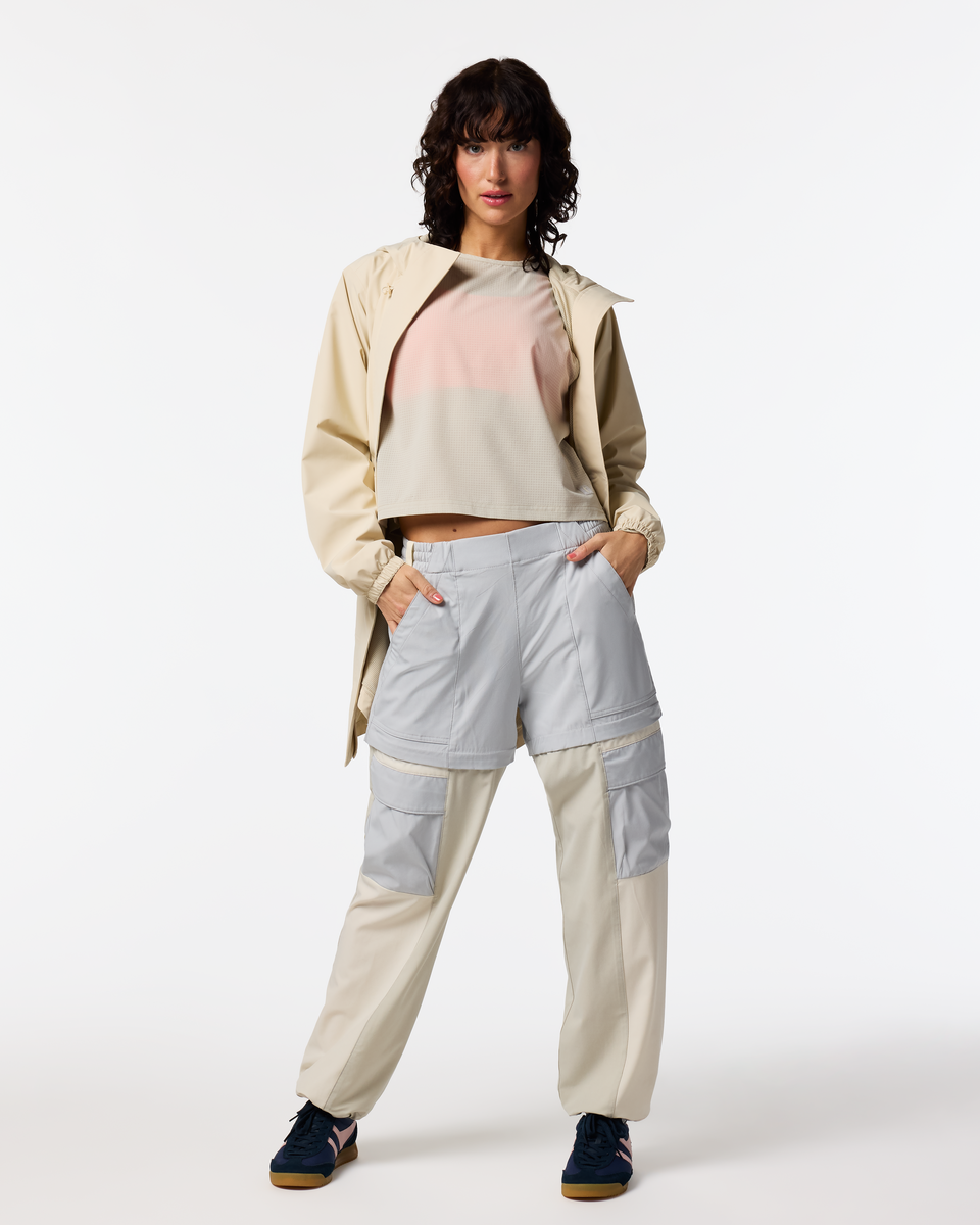 Losdos Zip-Off Pant - Women's - Vapor/Mineral - US 0814