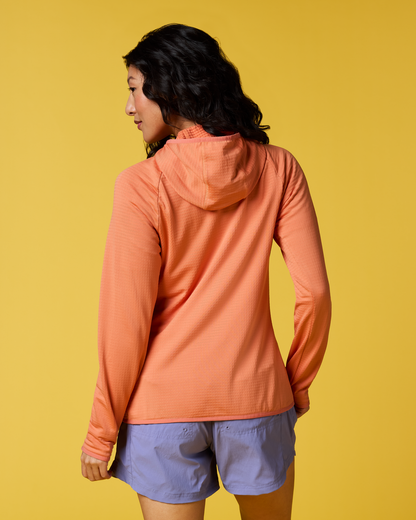 Otero Fleece Full-Zip Hooded Jacket - Women's - Grapefruit - US 0749