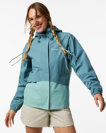 Rayu Rain Jacket - Women's - Everglade/Tide Pool - US 4273