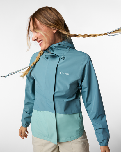 Rayu Rain Jacket - Women's - Everglade/Tide Pool - US 4273