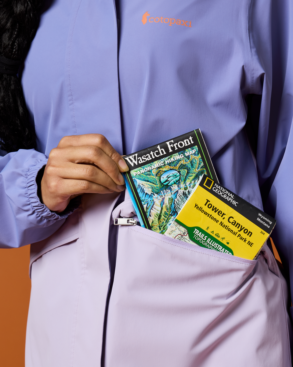 Rayu Rain Parka - Women's - Aster/Moonbeam - US 3693