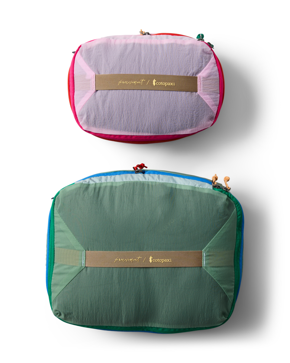 Cotopaxi X FP Movement Expandable Cubo Bundle - Powder Pink/Sterline Blue - US 4386
