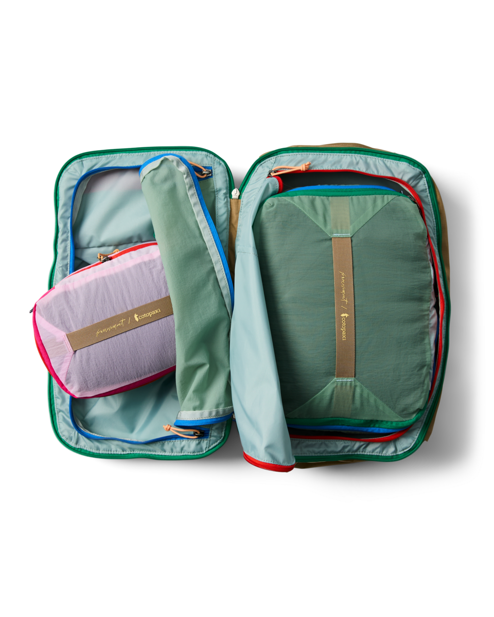 Cotopaxi X FP Movement Expandable Cubo Bundle - Powder Pink/Sterline Blue - US 4386
