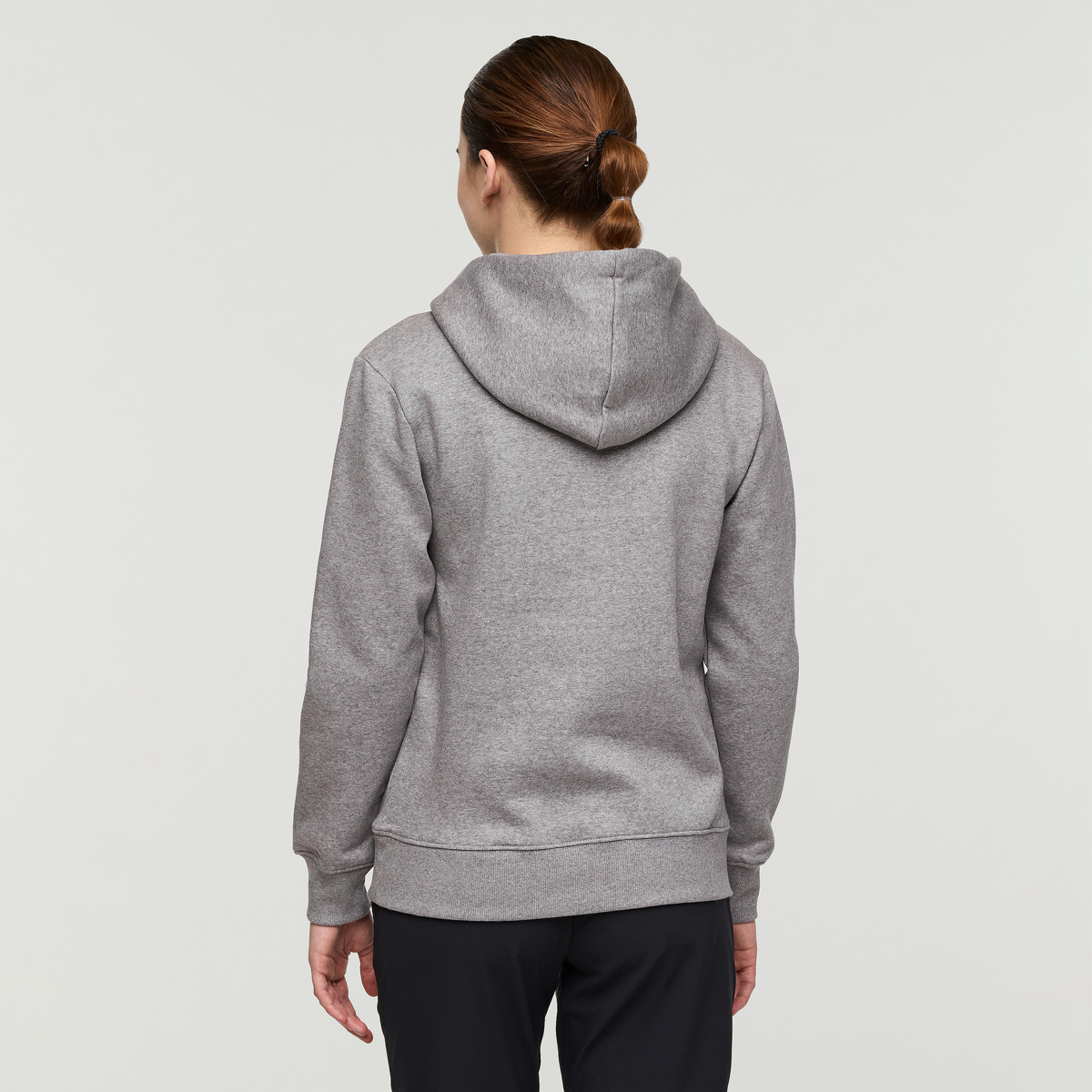Llama Patch Pullover Hoodie - Women's - Heather Grey - US 1984