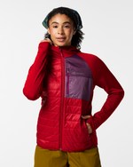 Acodo Hybrid Hooded Jacket - Women's - Spicy - US 6252