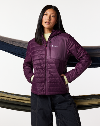 Acodo Insulated Hooded Jacket - Women's - Acai - US 3300