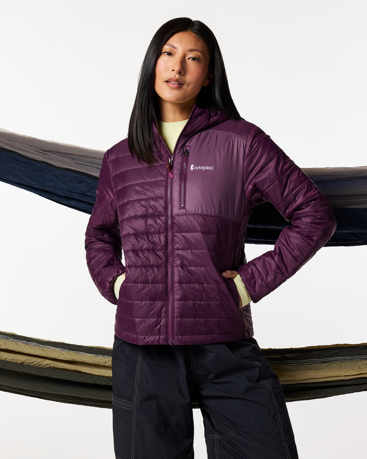 Acodo Insulated Hooded Jacket - Women's - Acai - US 3300