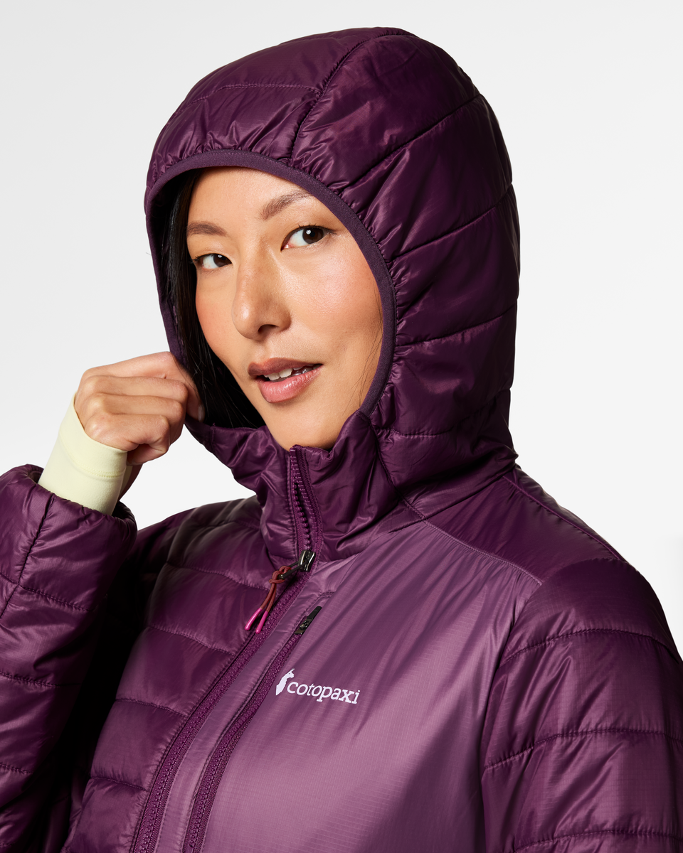 Acodo Insulated Hooded Jacket - Women's - Acai - US 3300
