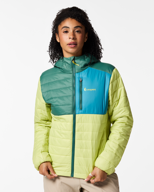 Acodo Insulated Hooded Jacket - Women's - Juniper/Firefly - US 9252