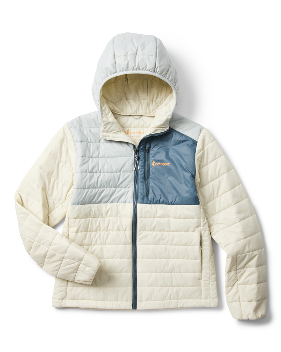 Acodo Insulated Hooded Jacket - Women's - Vapor/Chalk - US 9451