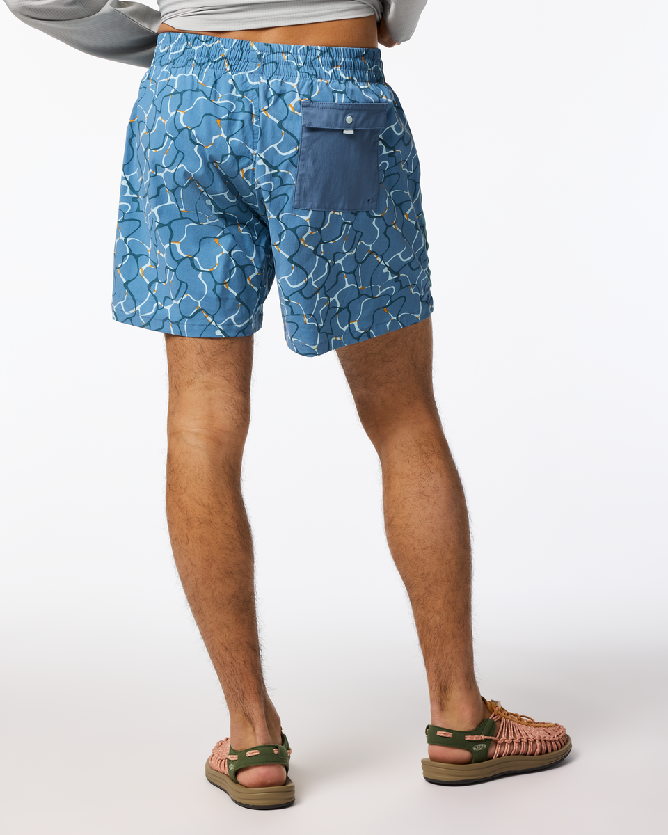 Brinco 5" Short - Print - Men's - Splash Azure - US 4719