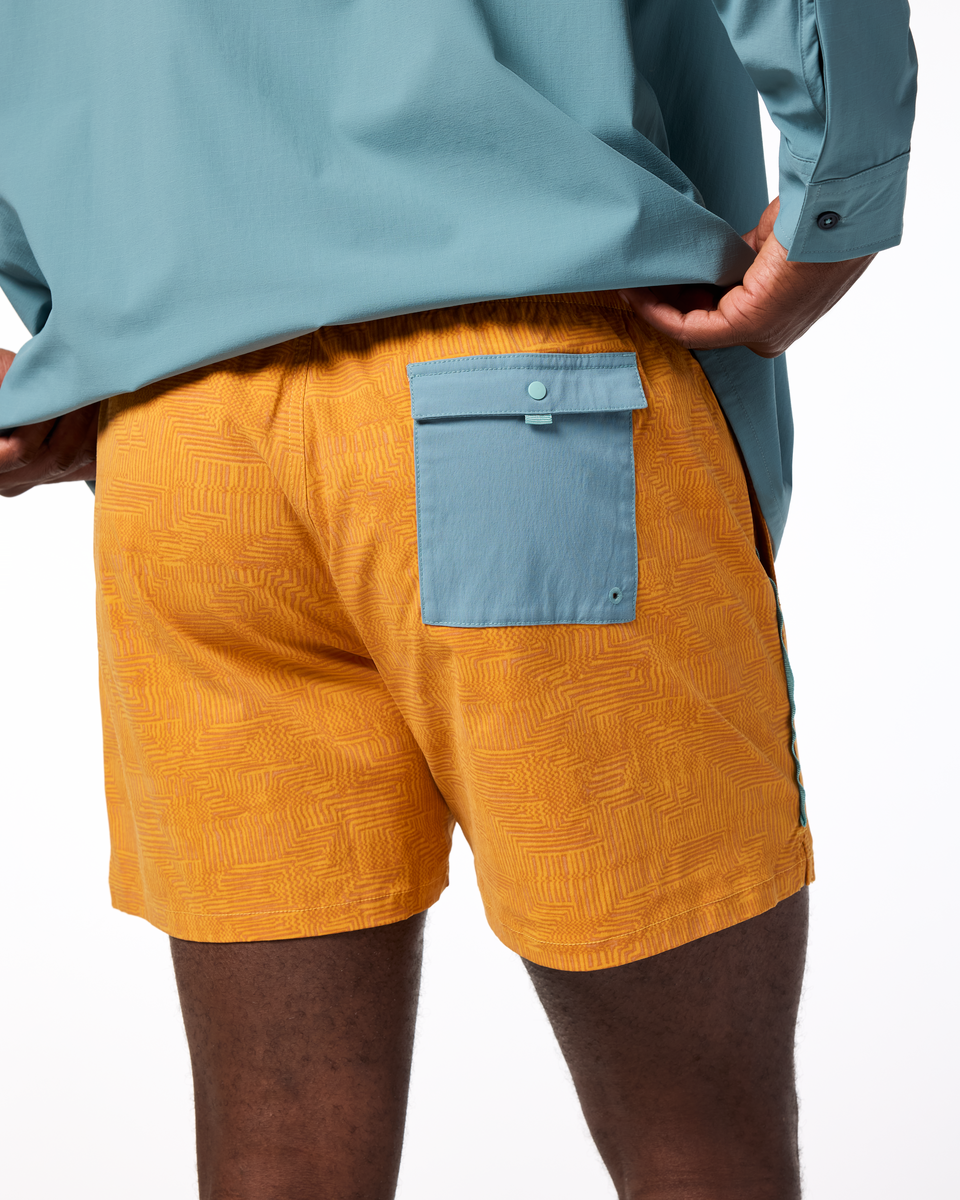 Brinco 5" Short - Print - Men's - Splash Azure - US 4719