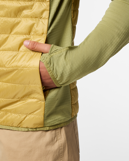Capa Hybrid Insulated Hooded Jacket - Men's - Seed/Husk - US 4837