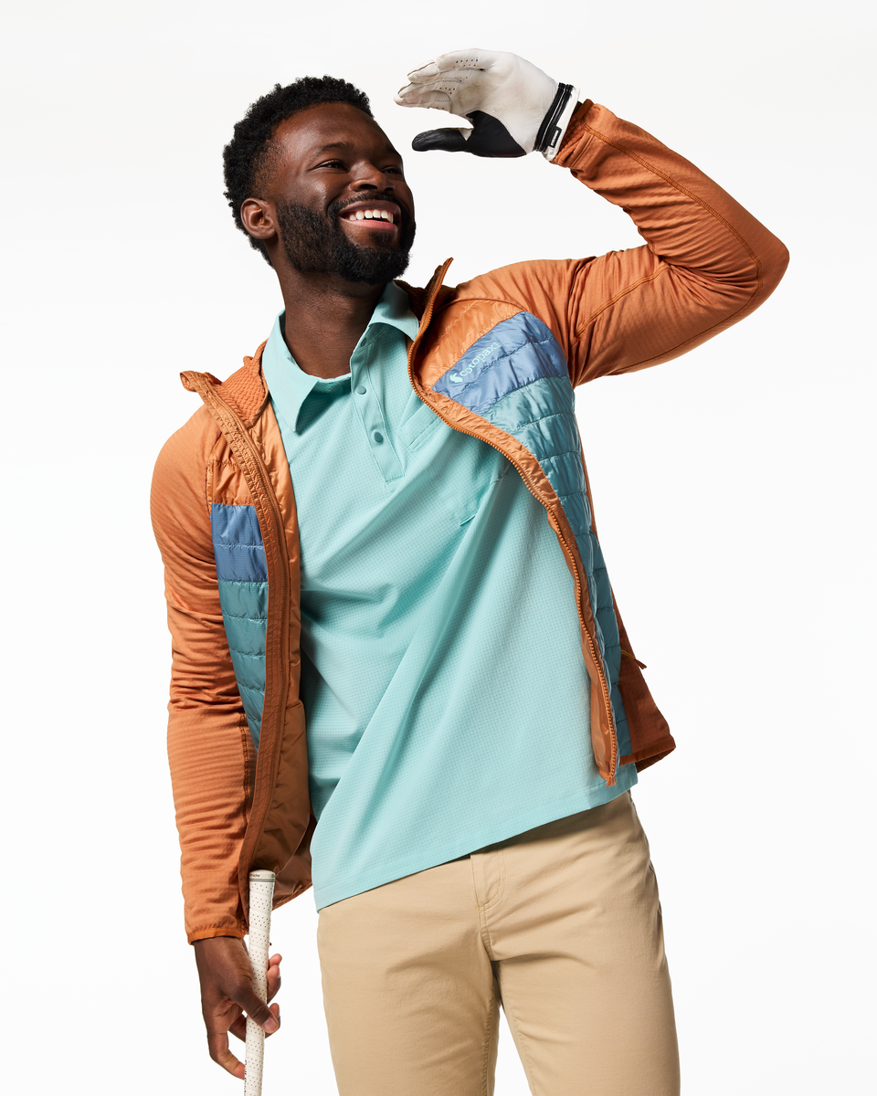 Capa Hybrid Insulated Hooded Jacket - Men's - Whiskey/Everglade - US 3670