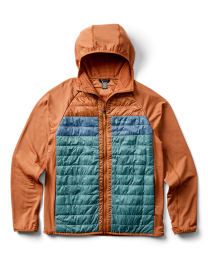 Capa Hybrid Insulated Hooded Jacket - Men's - Whiskey/Everglade - US 3670