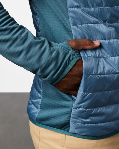 Capa Hybrid Insulated Jacket - Men's - Ocean/Steel Blue - US 0095