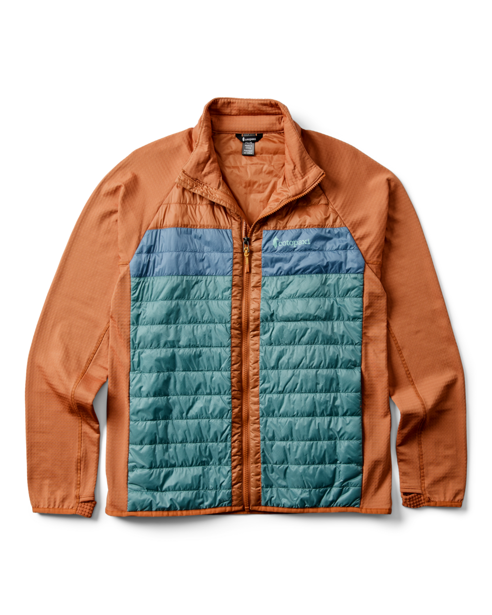 Capa Hybrid Insulated Jacket - Men's - Whiskey/Everglade - US 7417