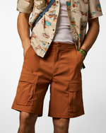 Coraje Tech Cargo Short - Men's - Whiskey - US 3367