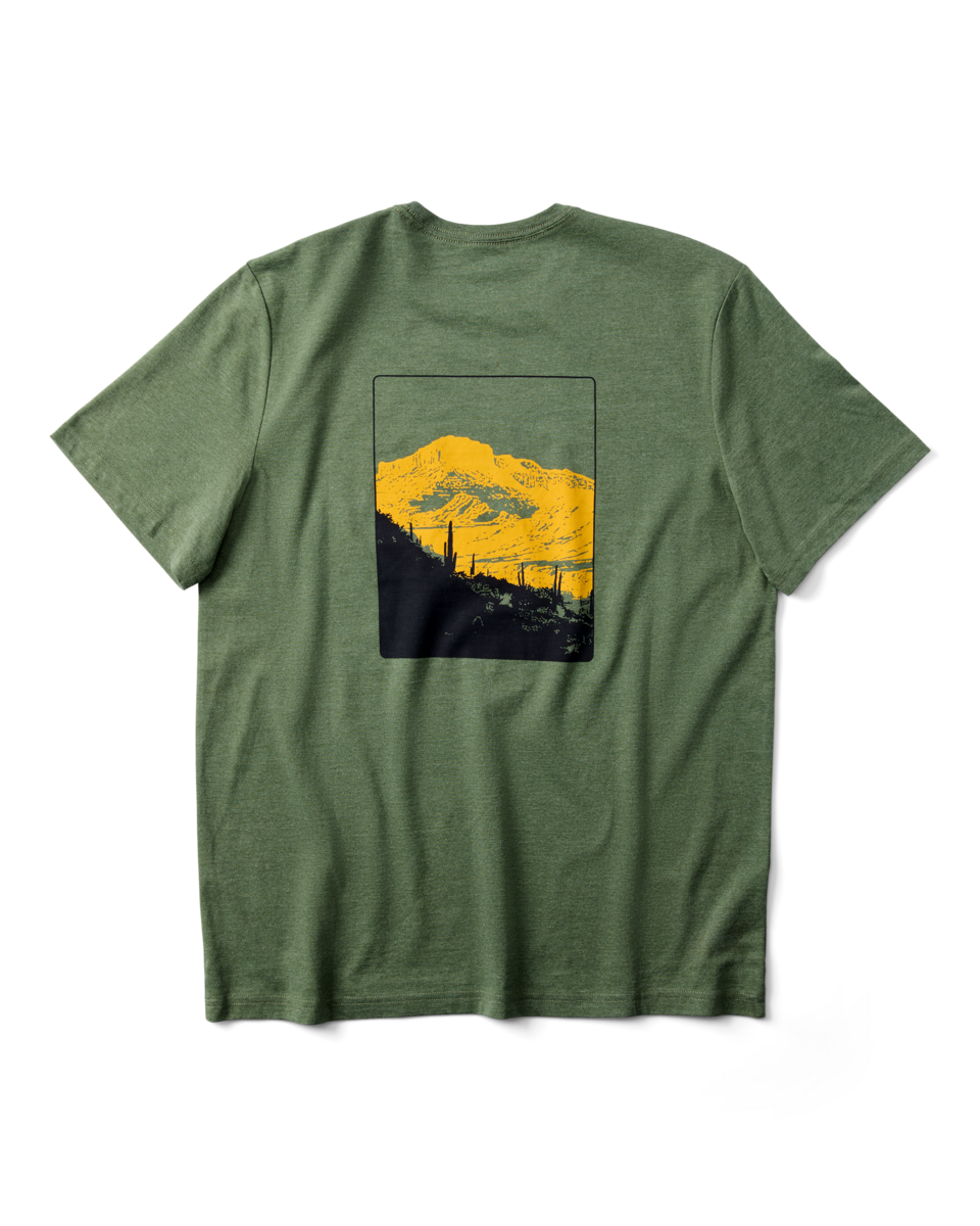 Down The River T-Shirt - Men's - Fatigue - US 1331
