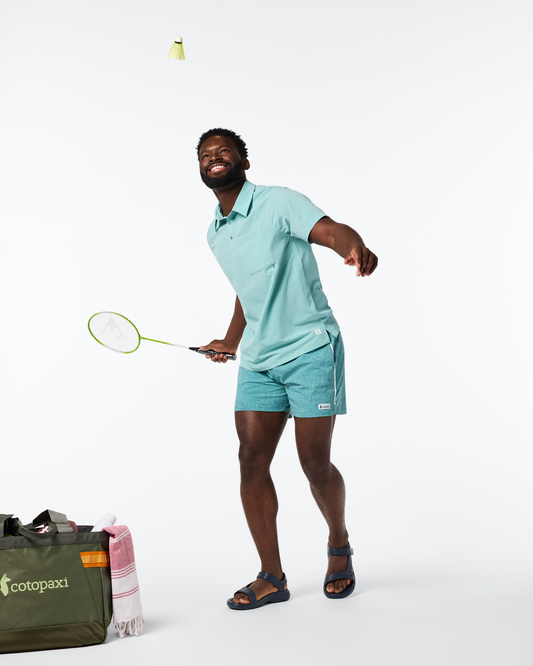Pulso Tech Polo - Men's - Tide Pool - US 6483