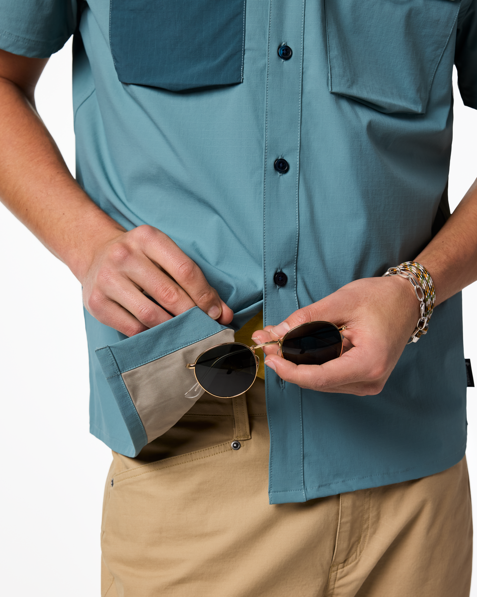 Solta Short-Sleeve Sun Shirt - Men's - Everglade - US 5806