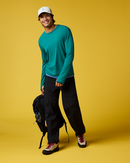 Sombra Long-Sleeve Sun Shirt - Men's - Malachite - US 2752