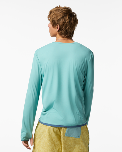 Sombra Long-Sleeve Sun Shirt - Men's - Tide Pool - US 5871