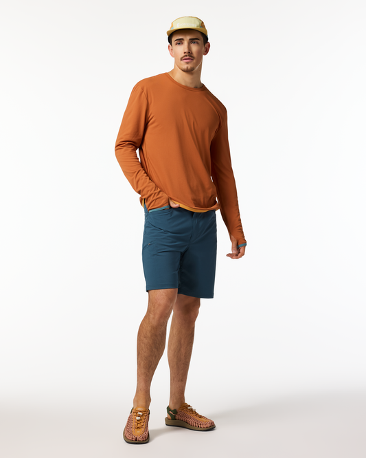 Sombra Long-Sleeve Sun Shirt - Men's - Whiskey - US 9711