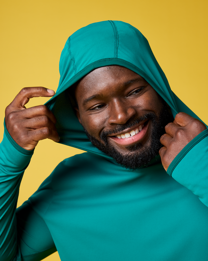 Sombra Sun Hoodie - Men's - Malachite - US 3283