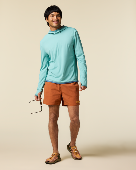 Sombra Sun Hoodie - Men's - Tide Pool - US 9817